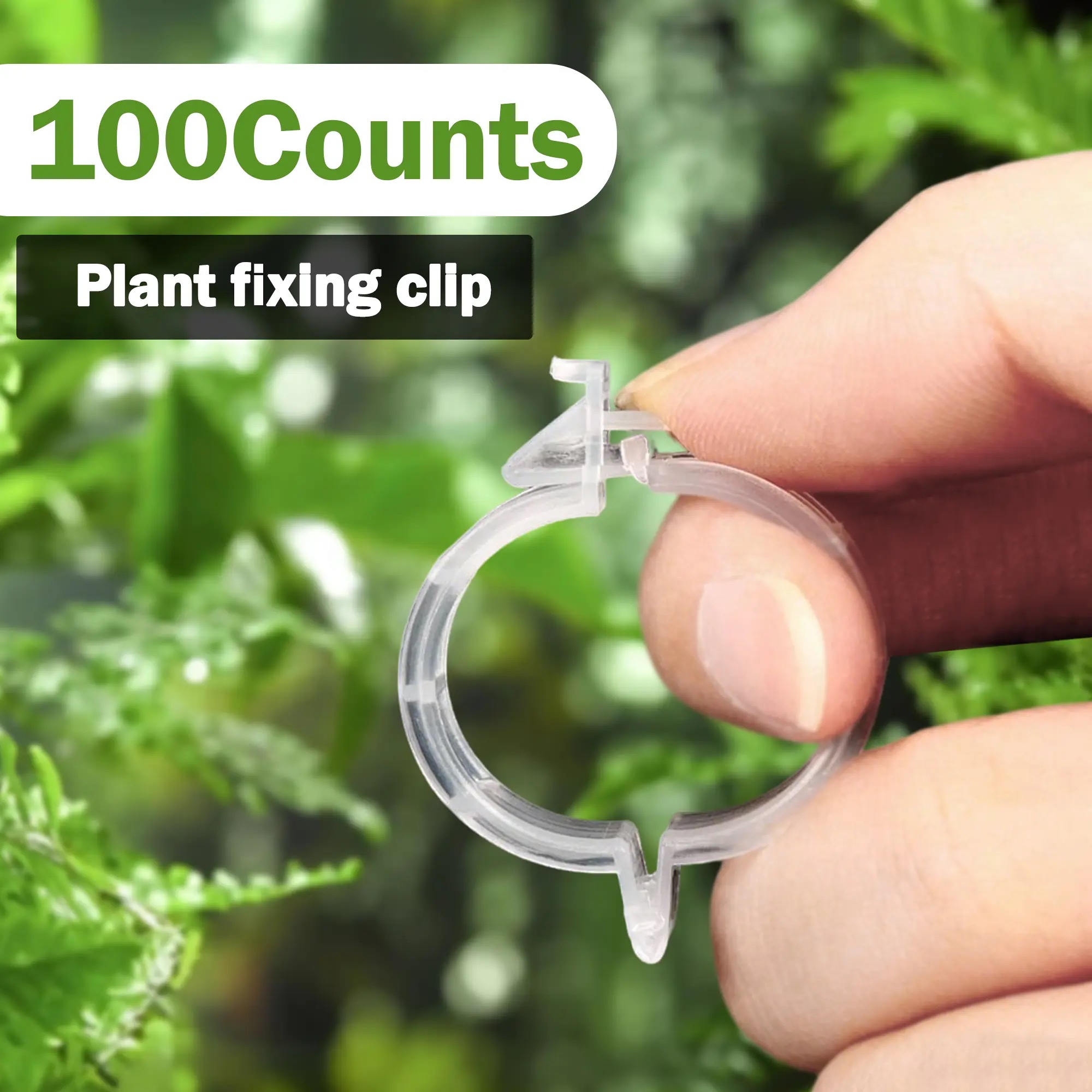 Plant Support Clips - Heavy-Duty Garden Clips for Climbing Plants